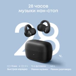 Anker Soundcore C50i Bluetooth наушники с клипсой, открытого типа, IP55, 28 ч работы