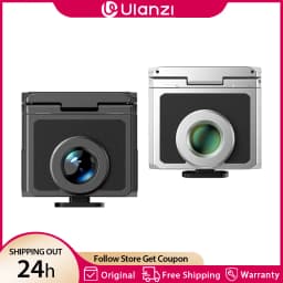 Ulanzi VF01 Waist-Level Viewfinder for Canon Sony Nikon Optical Viewfinder with 28mm Focal Length 35mm/50mm Frameline Cold Shoe