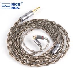 NICEHCK AshSky 6N Silver Plated 7N OCC+7N OCC Upgrad Cable Replaceable 0.78 2Pin/QDC for TANCHJIM MK4 Mystic 8 NX8 IEM