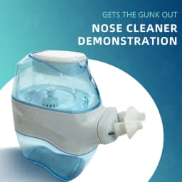Nasal irrigator 360° clean nasal cavity nose get the dunk out Keep the nasal cavity clean and healthy electric nose cleaner
