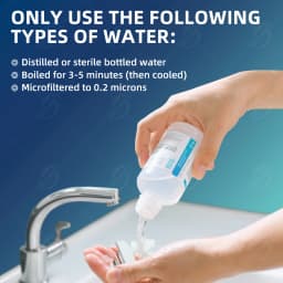 Nasal irrigator 360° clean nasal cavity nose get the dunk out Keep the nasal cavity clean and healthy electric nose cleaner