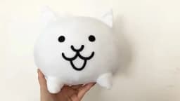 Cartoon The Battle Cats Plush Doll Nyanko Great War Stuffed Toy Soft Animal Kitten Plushie Figures for Kids Fans Birthday Gifts