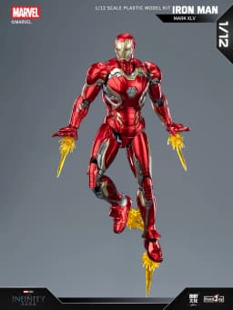 15.5CM Fondjoy Original MK45 Iron Man 1/12 Mark45 Avengers:Age of Ultron Vibranium Assembled Action Figure Collect Toy Gift