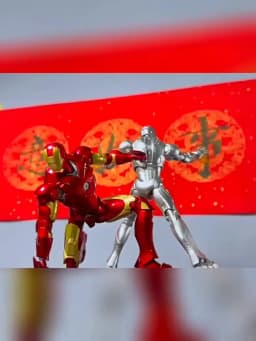 15.5CM Fondjoy Original MK45 Iron Man 1/12 Mark45 Avengers:Age of Ultron Vibranium Assembled Action Figure Collect Toy Gift