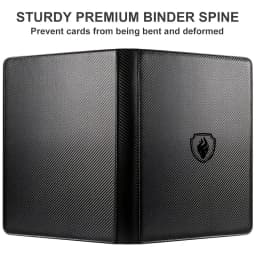 1024 Pockets Trading Card Binder, Premium 16 Pockets Card Holder Folders, Side Loading Card Album for Sport, Game Card