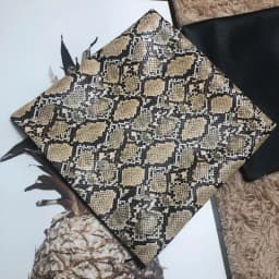 Snake Pattern Women Clutch Bag Soft PU Leather Lady Evening Bags Trend Party Girl Envelope Bag Fashion Printing Clutches Purse
