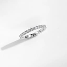 MODIAN Luxury D Color Moissanite Band Stackable Ring For Women Real 925 Sterling Silver Wedding Jewelry With Exquisite Box Gift