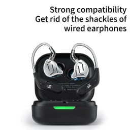KZ AZ09 Wireless Upgrade Cable HD Bluetooth 5.4 Wire Ear Hook HIFI Headset Cable With Charging Case For KZ CCA Earphones