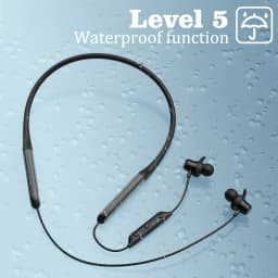 Nurati N1 5.2 Sport BT 100 Hours, Bluetooth Wireless Headset with Noise-Cancelling Microphone and IPX6, In-Ear W