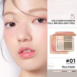 Judydoll Highlighter & Contour Palette, Matte & Shimmer, Sculpt & Define, Natural Finish, Nose & Jawline Contour, Beginner