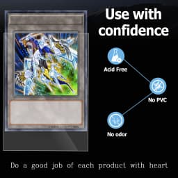 1000 PCS Inner Card Sleeves Perfect Fit MTG/YGO Trading Card ,Sports Cards,Soft Inner Card Sleeves Is Smooth And Tough