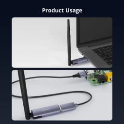 SONOFF Dongle Plus MG24 Zigbee Thread USB Dongle EFR32MG24 New-Powerful Chip Max 4.5dBi High-Gain Antenna Aluminum Zigbee2MQTT
