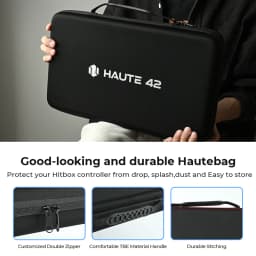 Haute42 Protective Carrying Bag Case For Hitbox Leverless Controller Storage Bag for Haute42 Controller Portable Travel Handbag