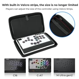 Haute42 Protective Carrying Bag Case For Hitbox Leverless Controller Storage Bag for Haute42 Controller Portable Travel Handbag