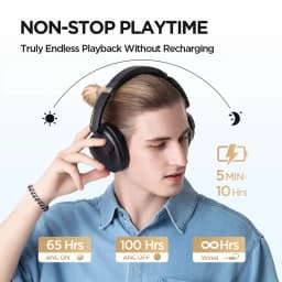1MORE SonoFlow Pro HQ51 Noise Cancelling Wireless Headphones Bluetooth V5.4 AAC LDAC Hi-Res QuietMax ANC Earphones 100H Playtime