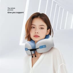 U Shaped Memory Foam Neck Pillows Soft Travel Pillow Massage Neck Pillow Sleeping Airplane Pillow Cervical Healthcare Bedding