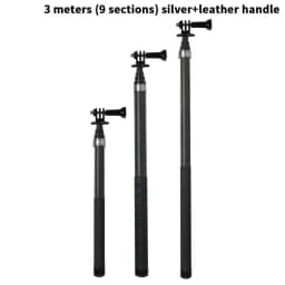 Carbon Fiber Selfie Stick Camera Extension Ultra Long Invisible Extension Stick Selfie Stick