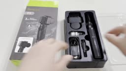 Electric Body Hair Trimmer for Men,Cordless Waterproof Razor Portable Pubic Hair Trimmer for Ball/Groin Pubic Sensitive Area
