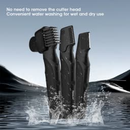 Electric Body Hair Trimmer for Men,Cordless Waterproof Razor Portable Pubic Hair Trimmer for Ball/Groin Pubic Sensitive Area