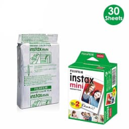 Fujifilm Instax Mini Film White 10 20 40 50 80 100 Sheets For FUJI Instant Photo Camera Mini 12 Mini 11 9 8 7s70 Link EVO Liplay