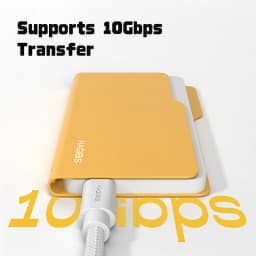 Hagibis M.2 SSD Enclosure 10Gbps USB 3.2 Gen 2 to NVMe PCI-E External Folder M.2 SSD Case for Laptops 2230/2242 /2260/2280 SSDs
