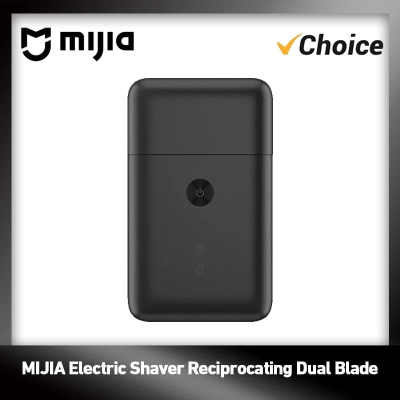 New MIJIA Electric Shaver Reciprocating Dual Blade MSW201 ,Portable IPX7 Waterproof Rechargeable Beard Trimmer Razor for Men