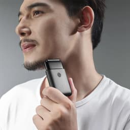New MIJIA Electric Shaver Reciprocating Dual Blade MSW201 ,Portable IPX7 Waterproof Rechargeable Beard Trimmer Razor for Men