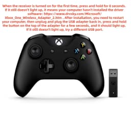 USB Adapter For Xbox One S X Elite Windows PC Receiver 1st or 2nd Game Console Joystick Gamepad Controller Accessories