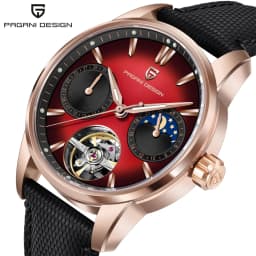 Pagani Design 2025 New 41MM Luxury Automatic Mechanical Men's Watch Stainless Steel 10bar Waterproof Pilot Watch reloj hombre