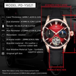 Pagani Design 2025 New 41MM Luxury Automatic Mechanical Men's Watch Stainless Steel 10bar Waterproof Pilot Watch reloj hombre