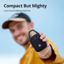 Tronsmart Mirtune H1 Speaker Bluetooth Portable Speaker with Hook, IPX7 Waterproof, 20H Playtime, TWS, for Camping, Hiking