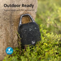 Tronsmart Mirtune H1 Speaker Bluetooth Portable Speaker with Hook, IPX7 Waterproof, 20H Playtime, TWS, for Camping, Hiking