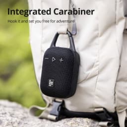 Tronsmart Mirtune H1 Speaker Bluetooth Portable Speaker with Hook, IPX7 Waterproof, 20H Playtime, TWS, for Camping, Hiking