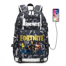 Fortnite Game Print Student Backpack Boys Girls Large Capacity School Bag Waterproof Lightweight Durable Bookbag Birthday Gift