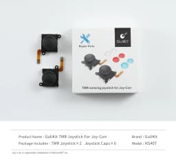 GuliKit TMR Sensing Joystick for JoyCon Replacement No Drifting Stick for Nintendo Swicth/OLED/Lite Game Accessories Repair