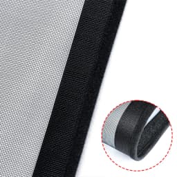 Mosquito Net for Window Screen Inward-Opening Insect Mesh Tulle Invisible Custom Size Black Fiberglass Against Mosquitoes Flies