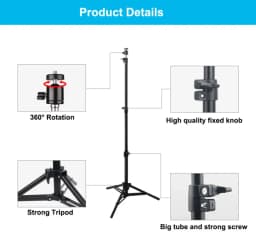 DITONG 110/160cm Portable Bracket for Magcubic HY300pro Projector Tripod Stand Mount for Magcubic HY320mini Projector Scalable
