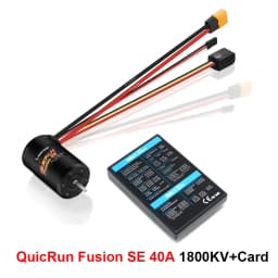 Hobbywing QuicRun Fusion SE 1200KV / 1800KV Sensored Brushless Motor Built In 40A ESC 2 in 1 Waterproof For 1/10 1/8 RC Car Part