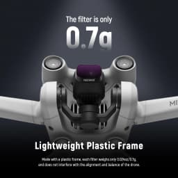 NEEWER ND Filter Set Compatible with DJI Mini 3/Mini 3 Pro, 6 Pack Neutral Density Filter Drone Lens Accessory