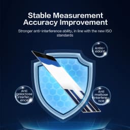 Sannuo Sinocare Safe AQ Smart ONLY Test Strips Free Lancets Needles (50/100/200/300/400) More strips more discounts