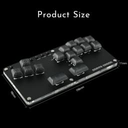 Haute42 Fightstick Hitbox Leverless Controller Mini Stickless Arcade Stick For PC /Ps3/ Ps4 /Switch Arcade Hitbox Controller