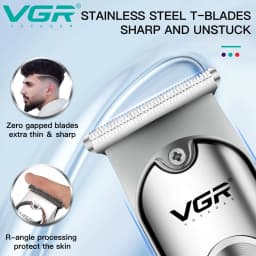 VGR 071 Hair Trimmer Professional Hair Clipper Wireless Hair Cutting Machine Electric Zero Cutting Machine Trimmer for Men