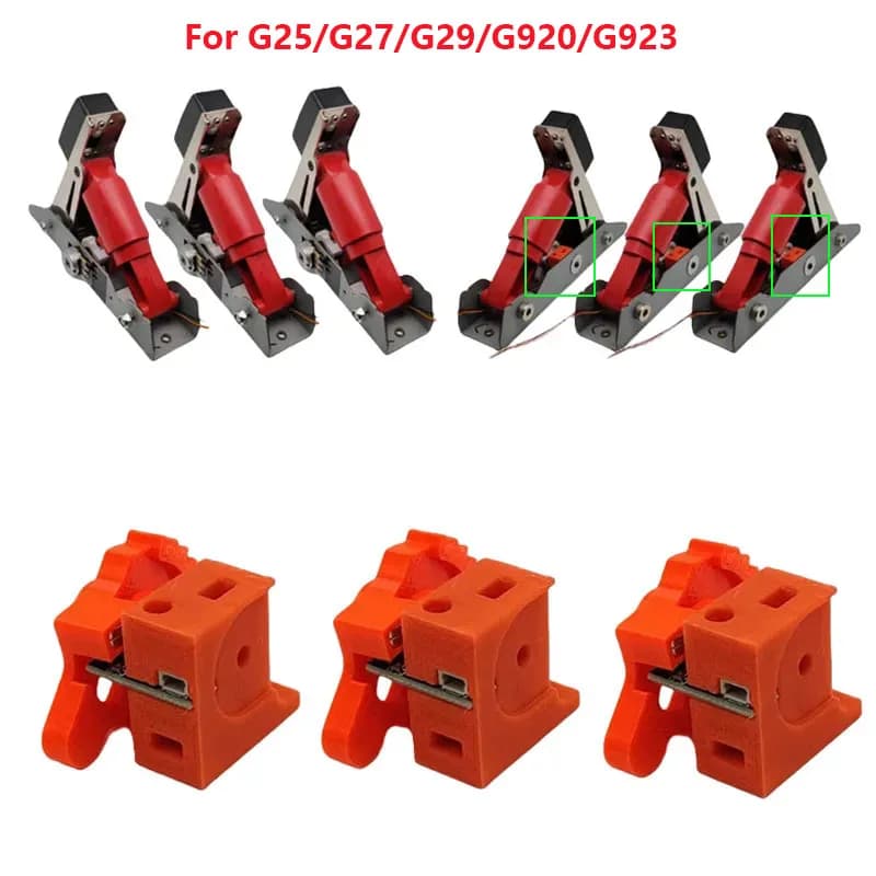 Hall Sensor SIM Racing For Logitech G923 G920 G29 G27 G25 Three Pedal Modification Accessories Racing Car Games