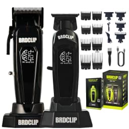 BRD 106 617 609 Professional Electric Hair Clipper Hair Trimmer DLC Blade with Base 7500RPM 7000RPM Barber Set BRDCLIP