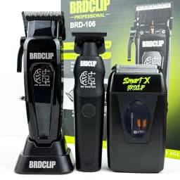 BRD 106 617 609 Professional Electric Hair Clipper Hair Trimmer DLC Blade with Base 7500RPM 7000RPM Barber Set BRDCLIP