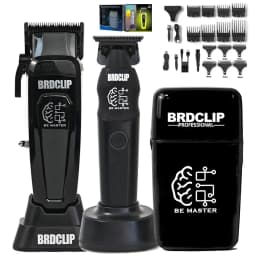 BRD 106 617 609 Professional Electric Hair Clipper Hair Trimmer DLC Blade with Base 7500RPM 7000RPM Barber Set BRDCLIP