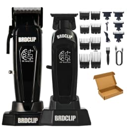 BRD 106 617 609 Professional Electric Hair Clipper Hair Trimmer DLC Blade with Base 7500RPM 7000RPM Barber Set BRDCLIP