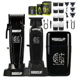 BRD 106 617 609 Professional Electric Hair Clipper Hair Trimmer DLC Blade with Base 7500RPM 7000RPM Barber Set BRDCLIP
