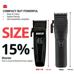 BRD 106 617 609 Professional Electric Hair Clipper Hair Trimmer DLC Blade with Base 7500RPM 7000RPM Barber Set BRDCLIP