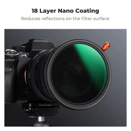 K&F Concept 3in1 Filter ND CPL 1/4 Black Diffusion Filter ND2-ND32 1/4 Black Mist Pro Filter Multifunction Filter 67mm 37-82mm